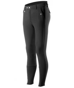 Horze Men's Grand Prix Knee Patch Breeches, Silicone Grip, 36262 -Outlet Horze Store 1536166 A2