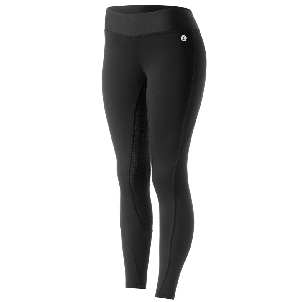 Horze Women's Active Winter Full Seat Tights, Silicone Grip, 36610 12 Horze Women's Active Winter Full Seat Tights, Silicone Grip, 36610 - Image 10