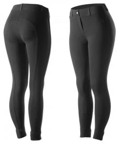 Horze Women's Ella Pull-On Knee Patch Tights