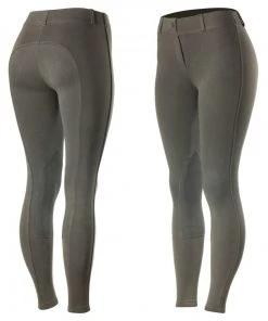 Horze Women's Ella Pull-On Knee Patch Tights -Outlet Horze Store 1536543