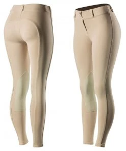 Horze Women's Ella Pull-On Knee Patch Tights -Outlet Horze Store 1536550