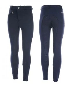 New! Horze Unisex Kid's Active Full Seat Breeches, Silicone Grip, 36278 -Outlet Horze Store 1536636