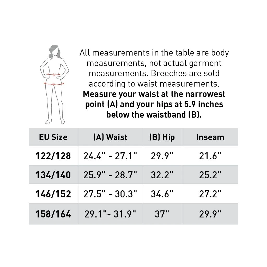 New! Horze Unisex Kid's Winter Rider Pants, 36550 4 New! Horze Unisex Kid's Winter Rider Pants, 36550 - Image 2