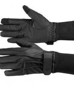 Horze Polyurethane Fleece Lined Riding Gloves, 31705