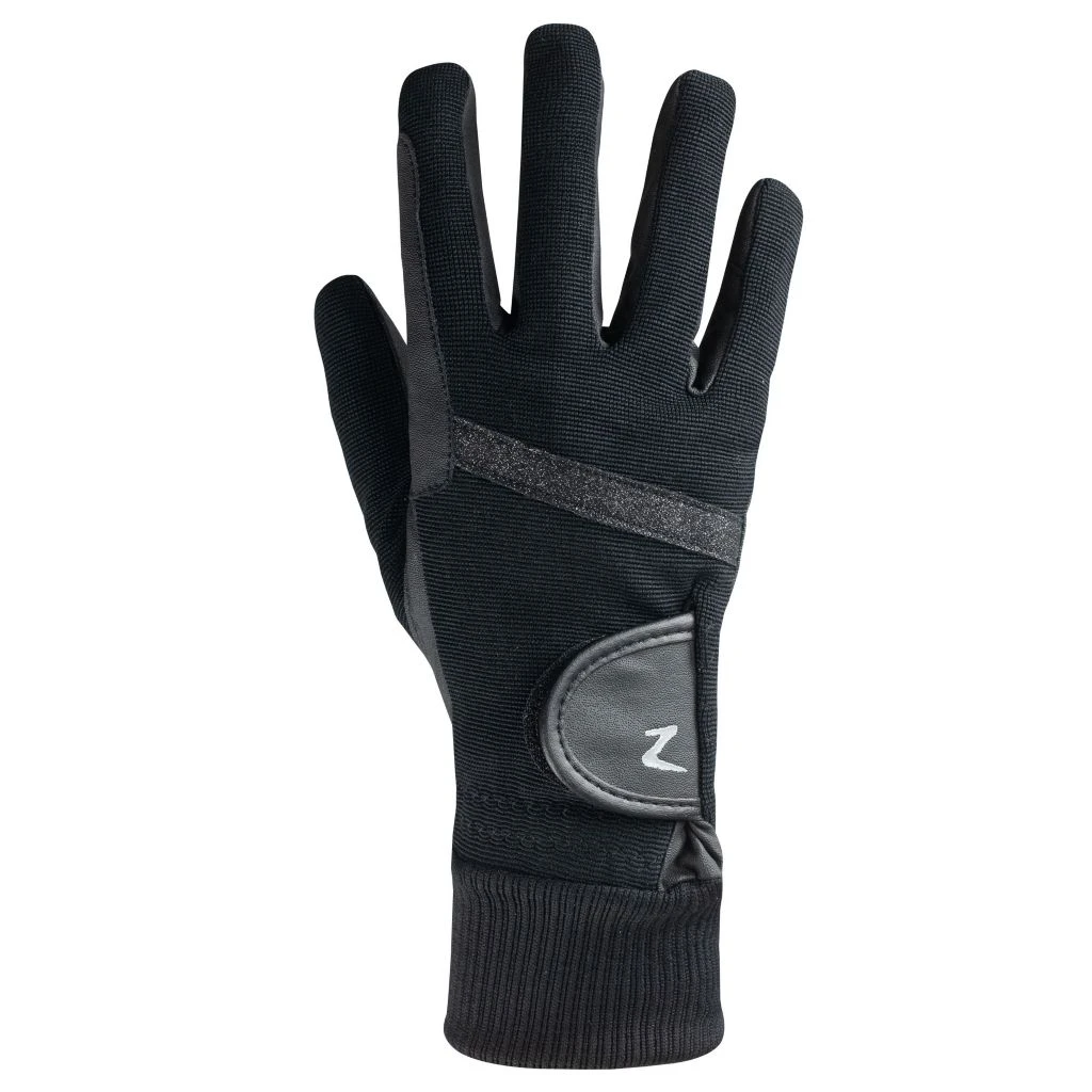Horze Women's Winter Gloves, Cuff, 31713 4 Horze Women's Winter Gloves, Cuff, 31713 - Image 2