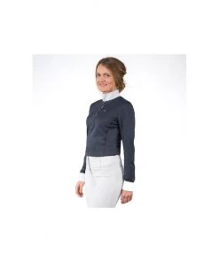 Horze Women's Blaire Sun Show Shirt, Long-Sleeved 10 Horze Women's Blaire Sun Show Shirt, Long-Sleeved -Outlet Horze Store 1536927 A2