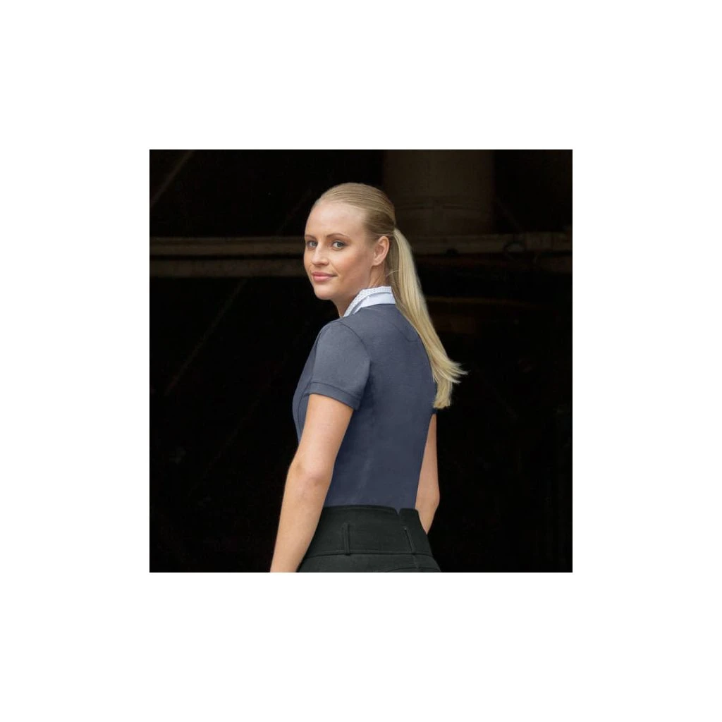 Horze Women's Blaire Show Sun Shirt, Short-Sleeved 5 Horze Women's Blaire Show Sun Shirt, Short-Sleeved - Image 3
