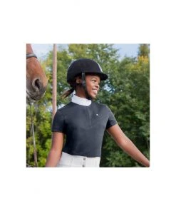 Horze Women's Blaire Show Sun Shirt, Short-Sleeved 16 Horze Women's Blaire Show Sun Shirt, Short-Sleeved -Outlet Horze Store 1536940 A5