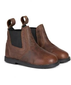 New! Horze Unisex Derby Children's Jodhpur Boots, 38094