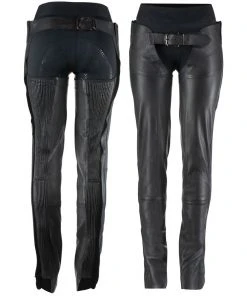 New! Horze Women's Blake Leather Full Chaps, 37259
