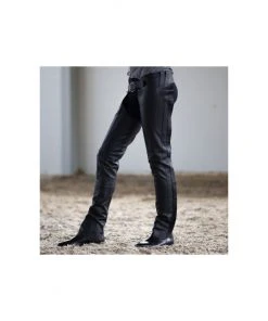 New! Horze Women's Blake Leather Full Chaps, 37259 -Outlet Horze Store 1537321 A4