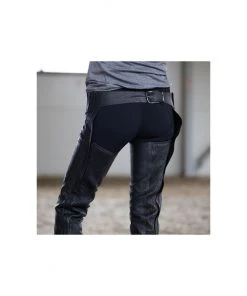 New! Horze Women's Blake Leather Full Chaps, 37259 -Outlet Horze Store 1537321 A6