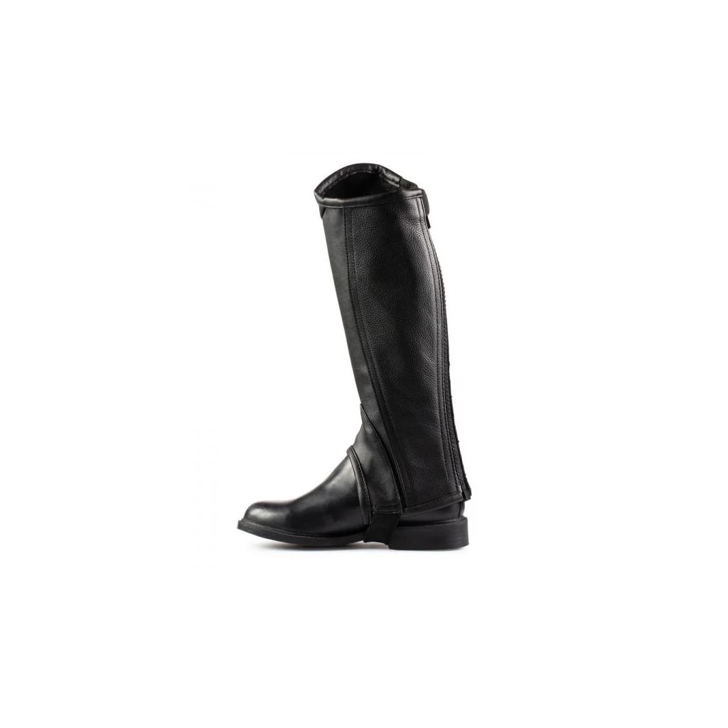 New! Horze Unisex Kid's Leather Chaps, 37271 8 New! Horze Unisex Kid's Leather Chaps, 37271 - Image 6