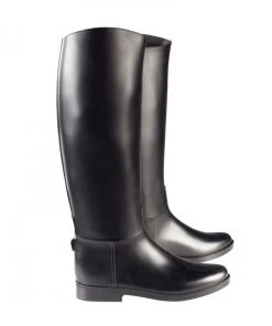 New! Horze Women's Chester Tall Dress Boots, Rubber, 38056