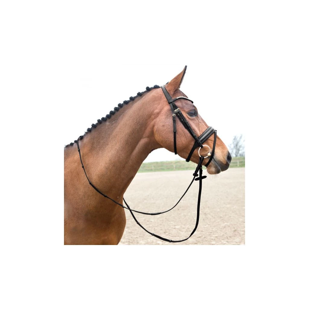 New! Horze Lester Snaffle Bridle, 10019 7 New! Horze Lester Snaffle Bridle, 10019 - Image 5