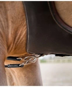 New! Horze Sparta Nylon/Leather Draw Reins, 10614 -Outlet Horze Store 1550512 A3