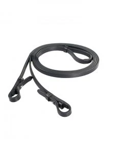 New! Horze Laelia Plain Leather Dressage Reins, 10702