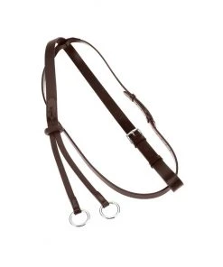 New! Horze Leather Running Martingale, 10732