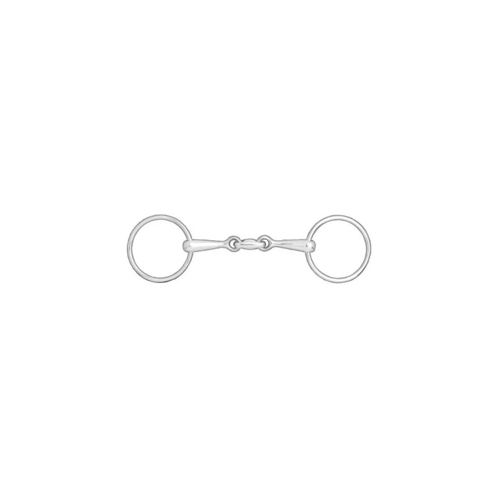 New! Horze Lozenge Link Loose Ring Snaffle Bit - 13mm Width, 145mm, 13015 3 New! Horze Lozenge Link Loose Ring Snaffle Bit - 13mm Width, 145mm, 13015