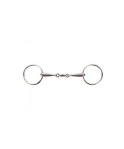 New! Horze Lozenge Link Loose Ring Snaffle Bit - 16mm Width, 125mm, 13017