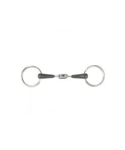 New! Horze Oval Link Loose Ring Snaffle Bit, BL 95mm, 13028