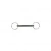 New! Horze Rubber Mullen Mouth Loose Ring Snaffle Bit, BL 95mm, 13029 -Outlet Horze Store 1550604
