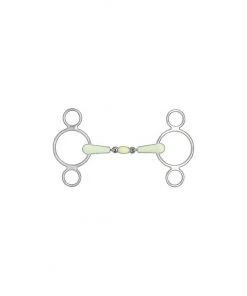 New! Horze Apple Flavor Peanut Link Elevator Bit, 145mm, 13032