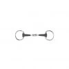 New! Horze Rubber Oval Link Eggbutt Snaffle Bit, 105mm, 13039