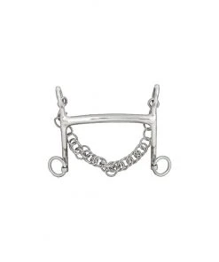 New! Horze Mullen Mouth Weymouth Bit, 135mm, 13051