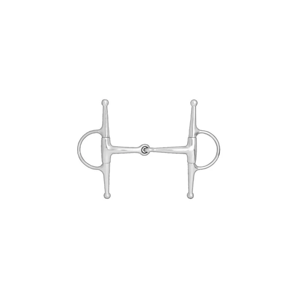 New! Horze Full Cheek Snaffle Bit, 145, 13065 3 New! Horze Full Cheek Snaffle Bit, 145, 13065