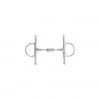 New! Horze Oval Link Joint Full Cheek Snaffle Bit, 115mm, 13066 -Outlet Horze Store 1550673