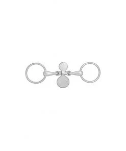 New! Horze Spoon Mouth Loose Ring Snaffle Bit, 145, 13085