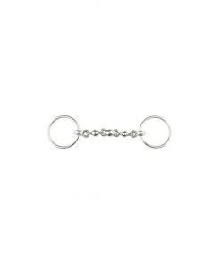 New! Horze Waterford Loose Ring Snaffle Bit, 135mm, 13713