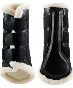 New! Horze Wilton Brushing Boots - Faux Fur Pile Lining, 19253