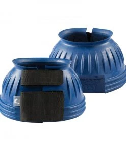 New! Horze Double Closure Ribbed Rubber Bell Boots, 19704