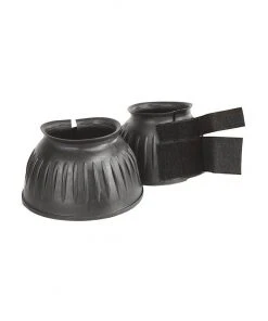 New! Horze FinnTack Ribbed Bell Boots, 19705