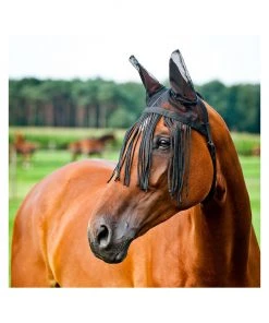 Horze Fringe Mesh Fly Bonnet, 22828