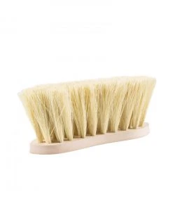 New! Horze Wood Back Firm Brush with Natural Bristles, 8 cm, 26181