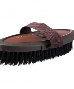 New! Horze Maddox PU Leather Body Brush, 26223