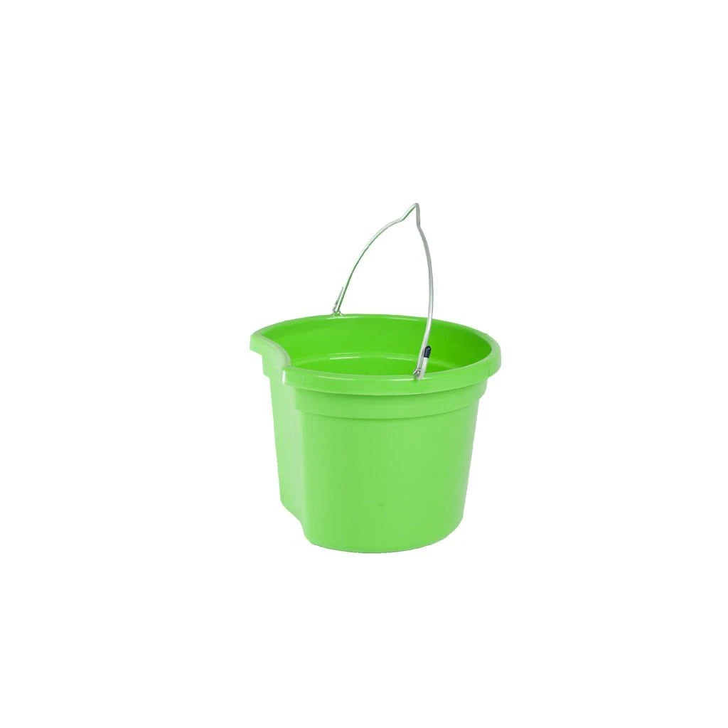 New! Horze Flat Back All Purpose Bucket, 50517, Green, 50517 3 New! Horze Flat Back All Purpose Bucket, 50517, Green, 50517