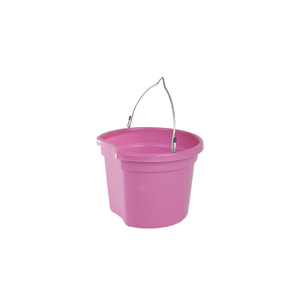 New! Horze Flat Back All Purpose Bucket, 50517, Pink, 50517 3 New! Horze Flat Back All Purpose Bucket, 50517, Pink, 50517