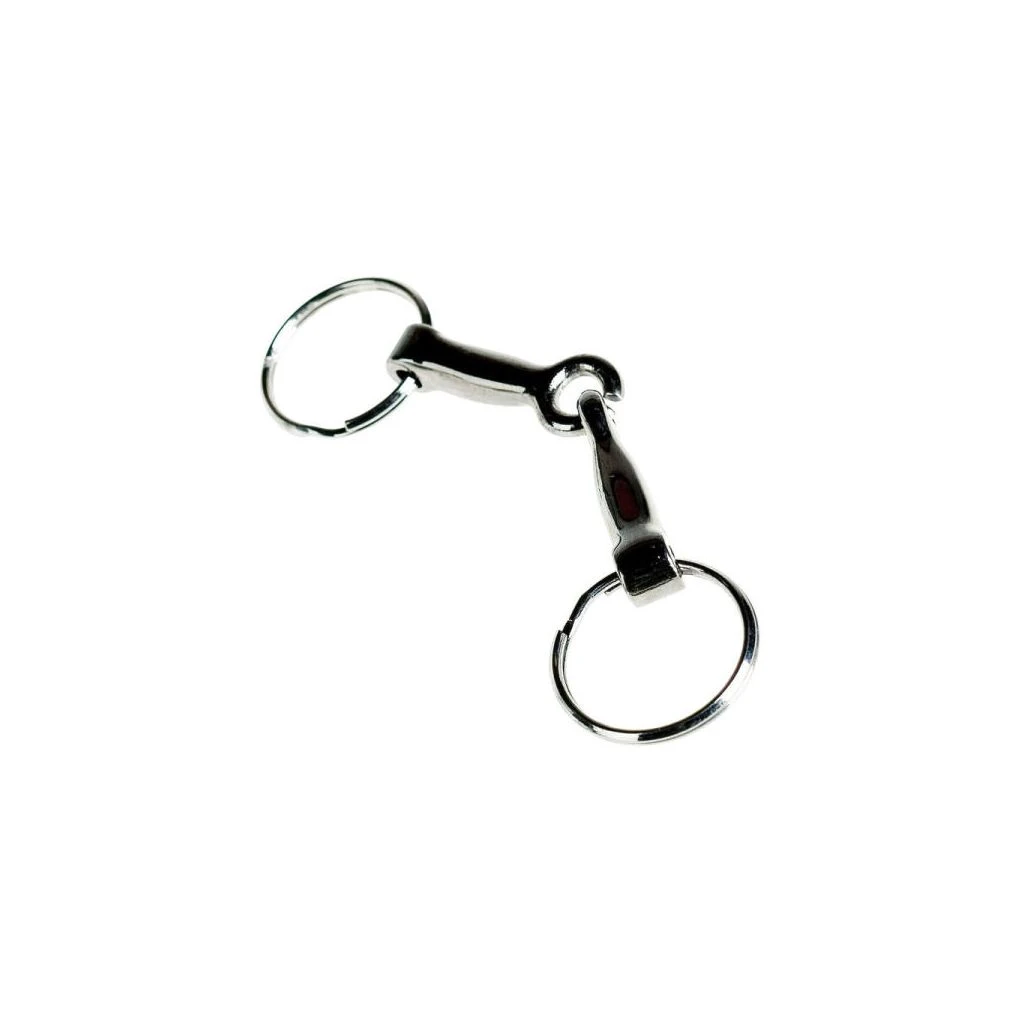 Horze Key Ring, Snaffle Bit, 58022 3 Horze Key Ring, Snaffle Bit, 58022