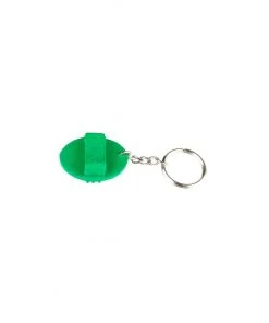 Horze Key Chain, Brush, Green, 58050