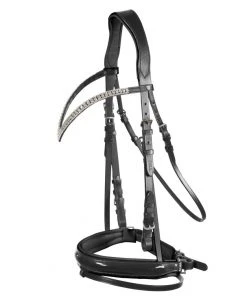 New! Horze Grayson Classic Dressage Ergonomic Bridle, 10084-BL-C -Outlet Horze Store 1729335